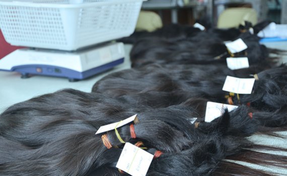 For Hair Material We Set High Inspection Standard