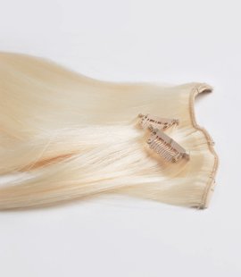 Clip in hair extensions