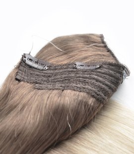 Clip in hair extensions