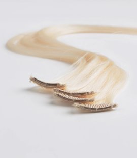 Clip in hair extensions